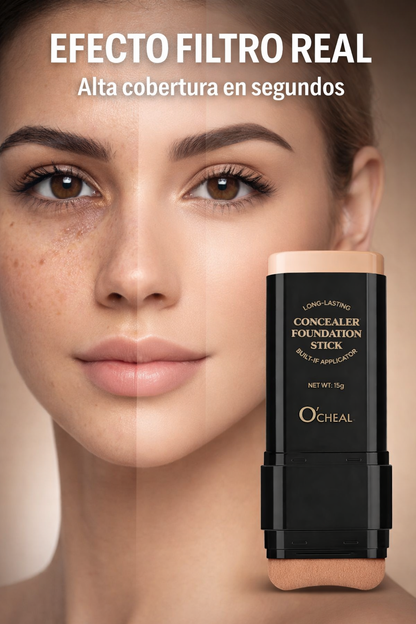 ✨Base + Corrector en Barra O’CHEAL – Larga Duración✨