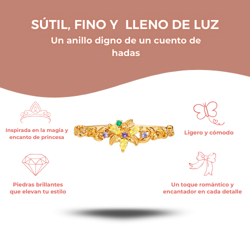Anillo Rapunzel Glow | Brilla como una verdadera princesa 👑